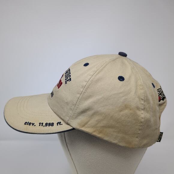 Brecken Ridge Colorado 1859 Strapback Baseball Cap Brown OS Shirt Off My Back - Picture 5 of 10